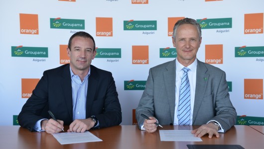 Parteneriat Groupama Asigurari si Orange