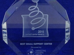 Groupama Asigurari Premiul best small support center 
