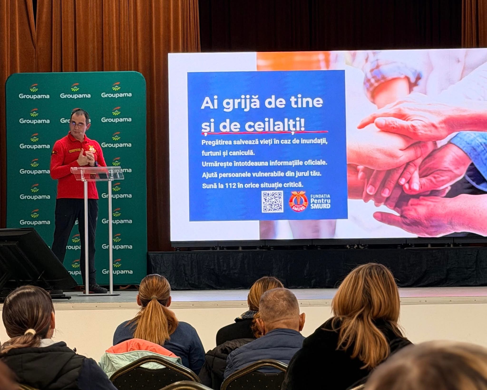 Banatul învață să se apere de vremea extremă: Ateliere gratuite de prevenție oferite de Groupama, Fundația pentru SMURD și Climato Sfera la Reșița și Timișoara